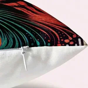 Colorful Kitty Cat Pillowcase 17.7" x 17.7"