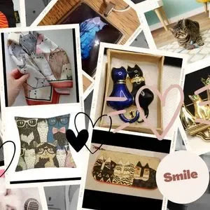 Mom Cat Themed Mystery Fun Box for Kitty Moms and Cats