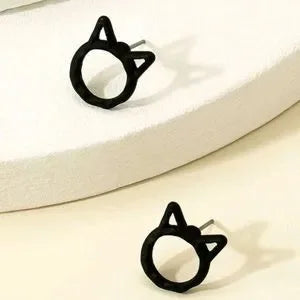 Cat Ear Design Earrings